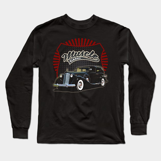 ’37 Packard car muscle Long Sleeve T-Shirt by JocelynnBaxter